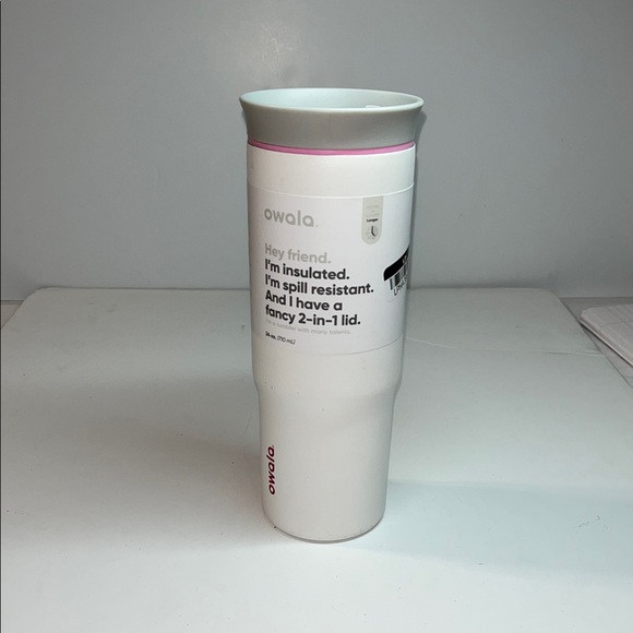 New! Owala 24oz Stainless Steel Straw
Tumbler NO STRAW - Picture 1 of 3